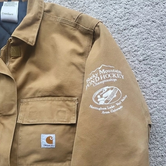 Vintage Carhartt Traditional Jacket Men XL Barn Chore Work Quilt Lined Outdoor - Picture 8 of 16